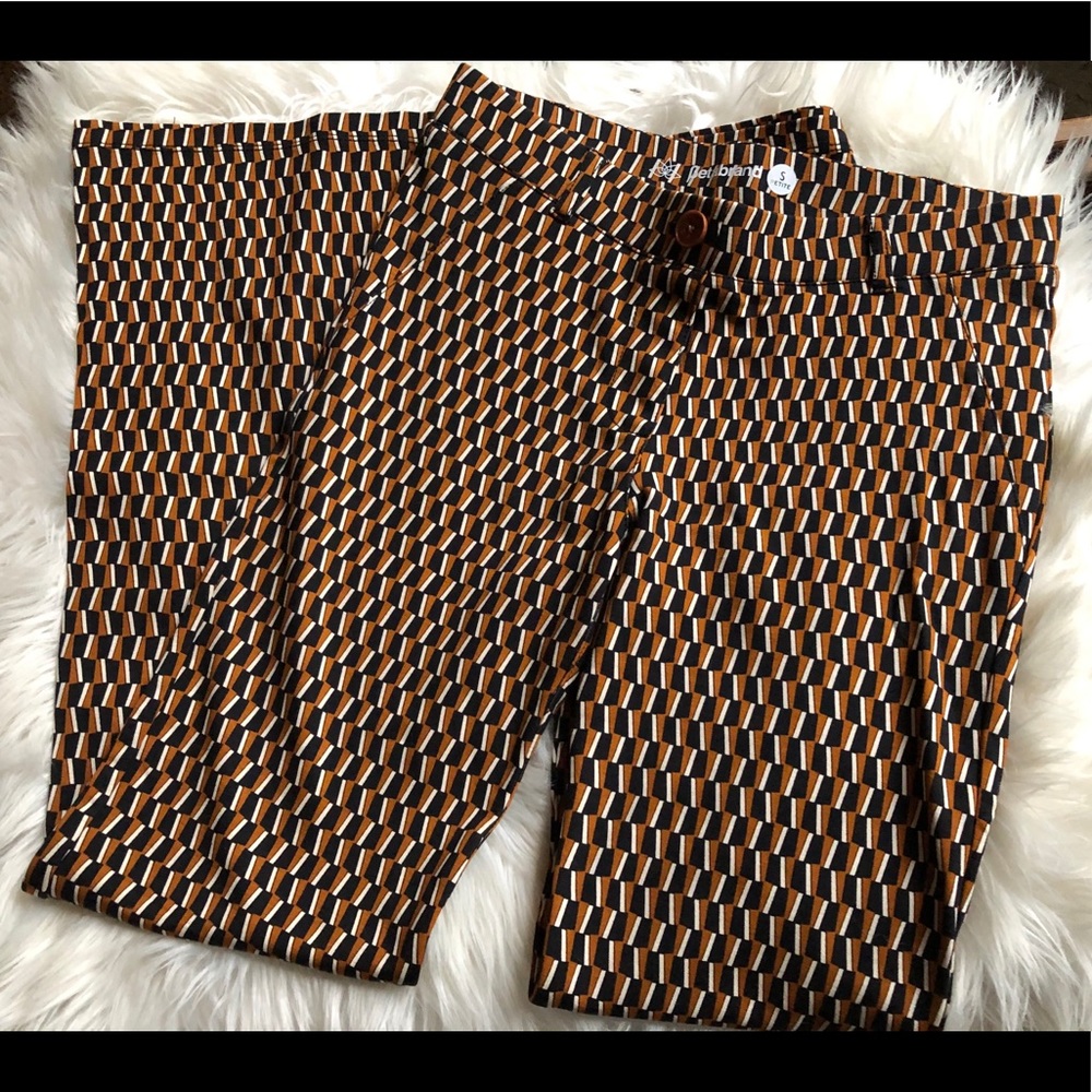 Mod Geo Dress Pant Yoga Pants Petite SMALL